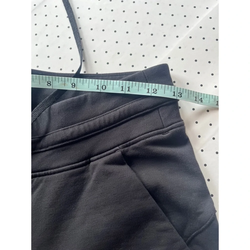 Lululemon Scuba High-Rise Jogger Black Cotton Blend Fleece Sweatpants Size 6